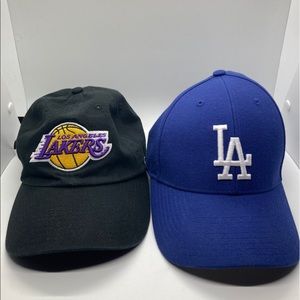 Los Angeles Dodgers/Lakers Hat 2-Pack
